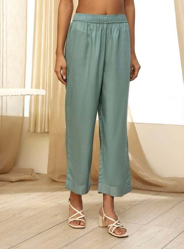 BIBA Solid Palazzos