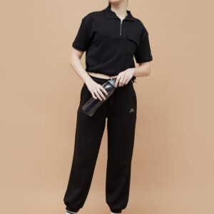 KAPPA Solid Collared Crop T-shirt