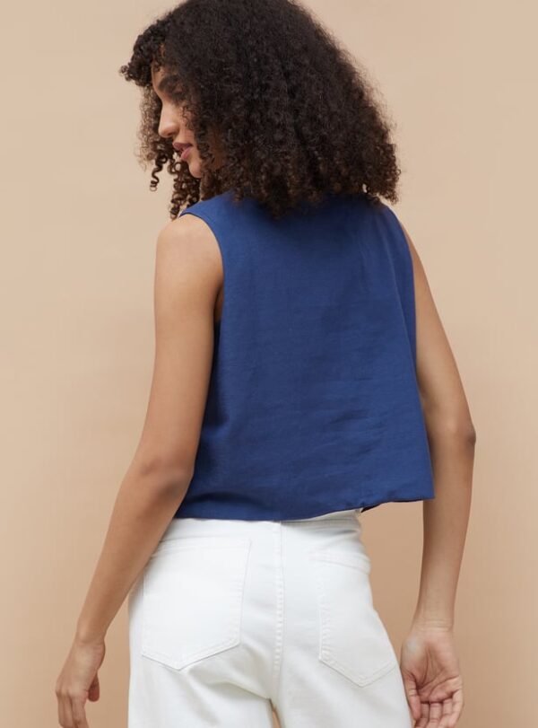 COLOUR ME Embroidered Vest Top - Image 5